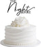 ZYGJYJXSX The Night Before Cake Topper, One Day Away, Rehearsal Dinner Wedding Cake