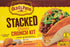 6-count, 13.25 oz. (Pack 2) Old El Paso Stacked Queso Crunch Taco Kit