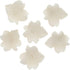 144 Count Global Sugar Art Hydrangea Blossom Sugar Cake Flowers, Unwired, White, by Chef Alan Tetreault