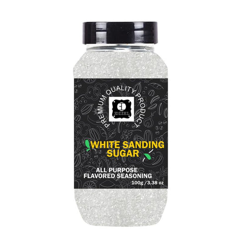 EDZZEL Premium Quality Indian Organic White Sanding Sugar Plant Based, Vegan, Gluten Free-100