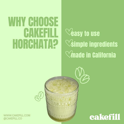 Generic 14 Cakefill Pistachio Horchata, Instant Beverage Mix, Ounce