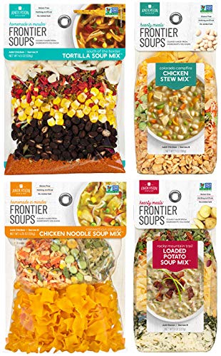 Frontier Soups Favorites Variety Pack: South of the Border Tortilla, Connecticut Cottage