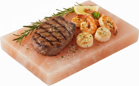 Onlyfire Himalayan Salt Block For Grilling, Cooking, Searing, Cutting and Serving, 12"