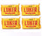 LUKER Chocolate de Mesa sin Azucar 4 PACK - 250 gr. | Bitter