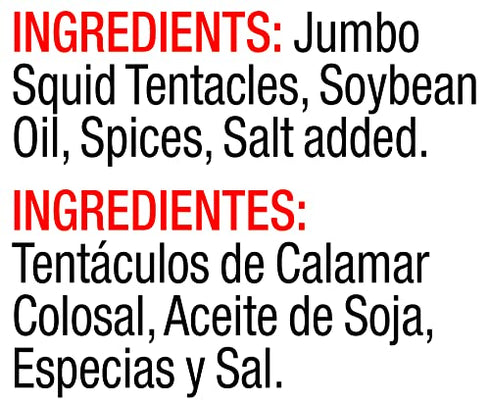 4 (Pack 10)) Vigo Premium Imported Canned Seafood, Jumbo Squid in Marinade Sauce, Specialty Flavored, Perfect