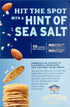 Blue Diamond Almonds Nut-Thins Gluten Free Cracker Crisps, Hint Of Sea Salt, Family Size, 7.7 oz (Pack of 1)