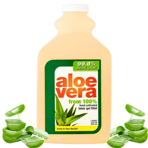 Generic Natural Aloe Vera Juice Drink for Hydration & Digestion Support Preservative-Free Wellness