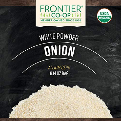 Frontier Co-op Organic White Onion Powder, 6.14oz