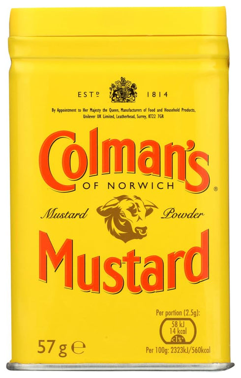 Colman's Dry Mustard Powder, 2-Oz., Pack of 6