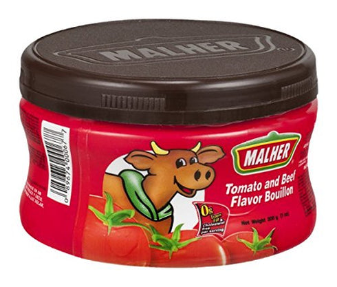 Malher 7 oz Tomato Beef Bouillon - Consome Res
