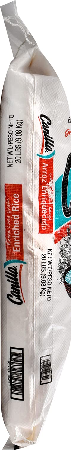 20 Goya Foods Canilla Extra Long Grain White Rice, Pound