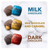 98 Dove Silky Promises |Milk Chocolate| Dark Chocolate| Milk Chocolate Cramel| Pieces
