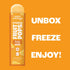 12 Count, Sweet Nothings, Oranges & Cream Organic Dairy-Free Fruit Pops, No Added Sugar, Freeze & Enjoy