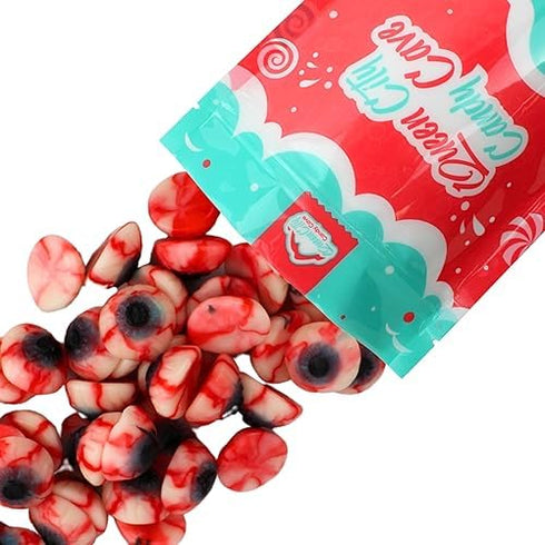 Gummy Gummies Gummy (3 Halloween Candy - Eyeballs Candy for Drinks - Edible Jelly Halloween Eye Ball Bulk, Creepy