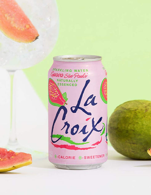 Pack 3 Summer 12 Oz (Pack 15) La Croix Sparkling Water - Variety | New Flavors | Beach Plum, Black Raspberry, Guava Sao