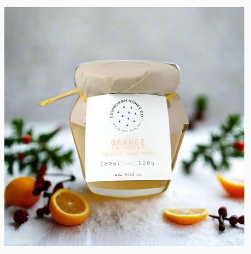 Metr Set 2 100 ml Edinburgh Honey Co., of Jars, Scottish Orange-Infused Honey, Each