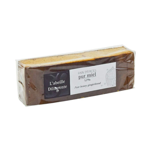 L'Abeille Diligente Pure Honey Gingerbread 57% - Pain D'epices Pur Miel (10.6 oz, 300g)
