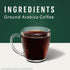 18 oz (Pack 2) Starbucks Ground Coffee, Dark Roast Hot or Iced Coffee, French Roast