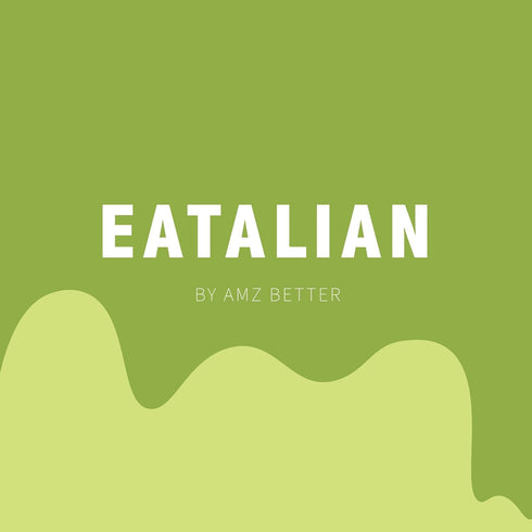 17.63 oz/ 500g EATALIAN by AMZ BETTER Pistachio Flavoured Topping, Sweet Protein Cream in Squeezer, Made in Italy