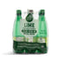 Whole Foods Market, Organic Italian Lime Sparkling Mineral Water 6 Pack, 16.9