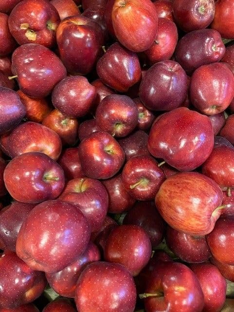Generic (5 Red Delicious Apples, Fresh Fruit, USA Grown, Non-GMO, Bulk Pounds)