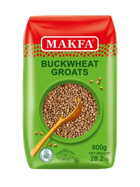 Makfa 800g/28.2oz (Pack 9) Buckwheat Groats Premium Quality Kosher Product, Non-Gmo, Grechka