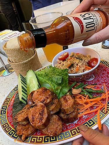 Lola’s Fine Hot Sauce, Carolina Reaper, 5 Fl Oz, All-Natural, Gluten-Free, Keto
