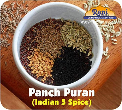 Rani Panch Puran (5 Spice) 7oz (200g) - All Natural, Vegan, Gluten Friendly, NON-GMO, Kosher, Indian Origin (Equal