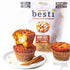 (12 oz, 2 Pack) Wholesome Yum Besti Natural Brown Sugar Substitute - Keto Brown Monk Fruit Sweetener Blend