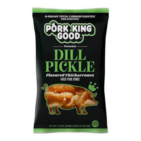 10 Pack Pork King Good Pork Rinds Variety (Chicharrones) Keto Snacks