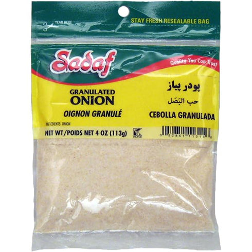 Sadaf Granulated Onion - Dried Onion Granulated for Cooking and Food Flavoring