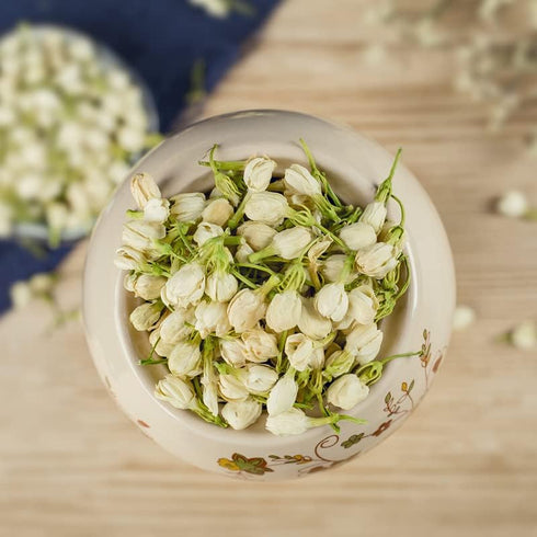 Plant Gift 100% 30G/1.05oz Jasmine Fresh, Non GMO Loose Leaf , Natural Dried Flowers Herbs for Soap Making, Syrup