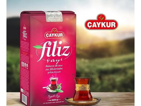 500g 17.6 Oz AYKUR Filiz Black Tea, First Harvest Golden Tips, Loose Leaf Premium Tea, Best Flavor /