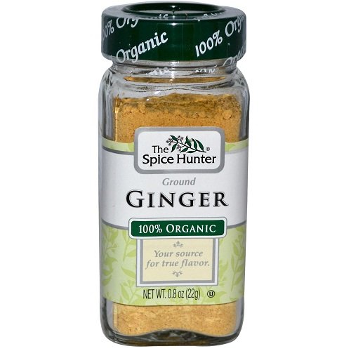 Spice Hunter Organic Ground Ginger, 0.8-ounce Jars -- 6 per case