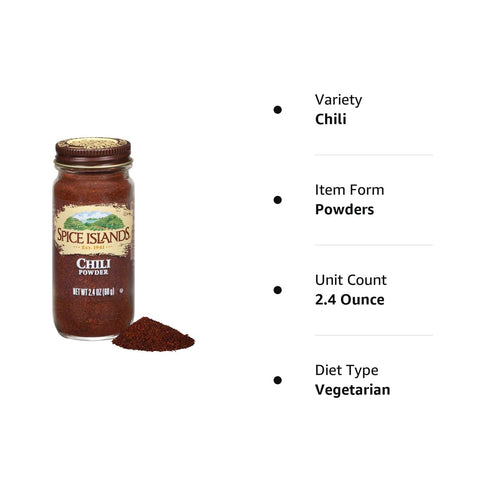Spice Islands Chili Powder, 2.4 Ounce Seasoning