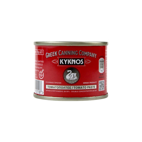 Kyknos 28% 70g (2.46oz). Pack 6. Tomato paste double concentrated