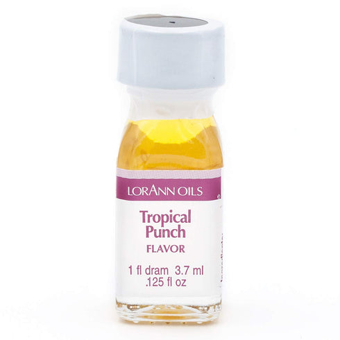 LorAnn Oils Super Strength Flavoring - Tropical Punch, Pack of 2, 0.125 fl oz - Used for Candy Making, Baking