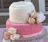 Edible Pink Sanding Sugar Sprinkles - Cupcake Cake Toppers, Celebrations Candy Pearls Shaker Jar for Wedding Party Cake