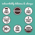3.5 (Pack 6) Cocomels Chocolate-Covered Sea Salt Coconut Milk Caramel Bites Organic Vegan Candy, Sea Salt, Ounce