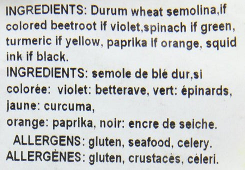 Sapori Antichi 8-Ounce Pasta, Multicolor Farfaline Bowtie