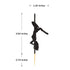 Donoter 48 Pcs Pole Dancing Cupcake Toppers | Pole Dancers Cake Picks for Birthday, Bachelorette Party Decorations
