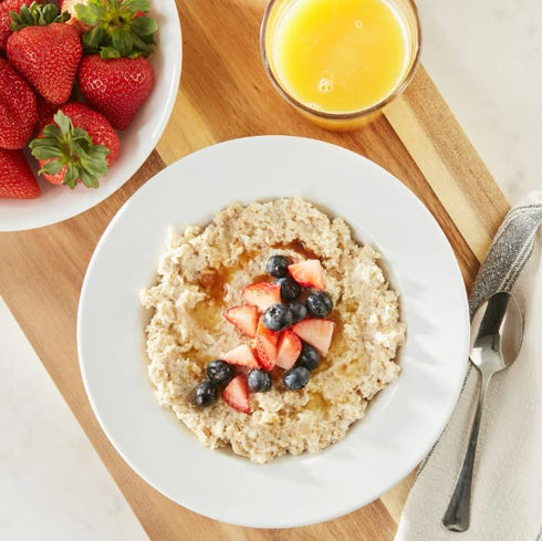 Generic 42 oz Instant Whole Grain Quick Rolled Oats Cup, High Fiber Breakfast Oatmeal, Ready in Minutes, Healthy Hot