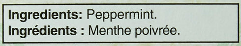 Tim Hortons Peppermint Tea Bags, 20 count, 40g | 1.4oz, Imported from Canada