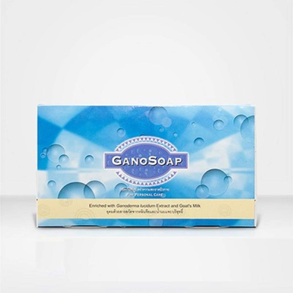 GANO EXCEL INTERNATIONAL 1 Box Gano Soap with Ganoderma & Goat Milk + 1 Sachet