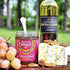 100% (12oz) Heavenly Organics Organic Raw Acacia Honey Lightly Filtered - Made from Wild Beehives & Free Range Bees;