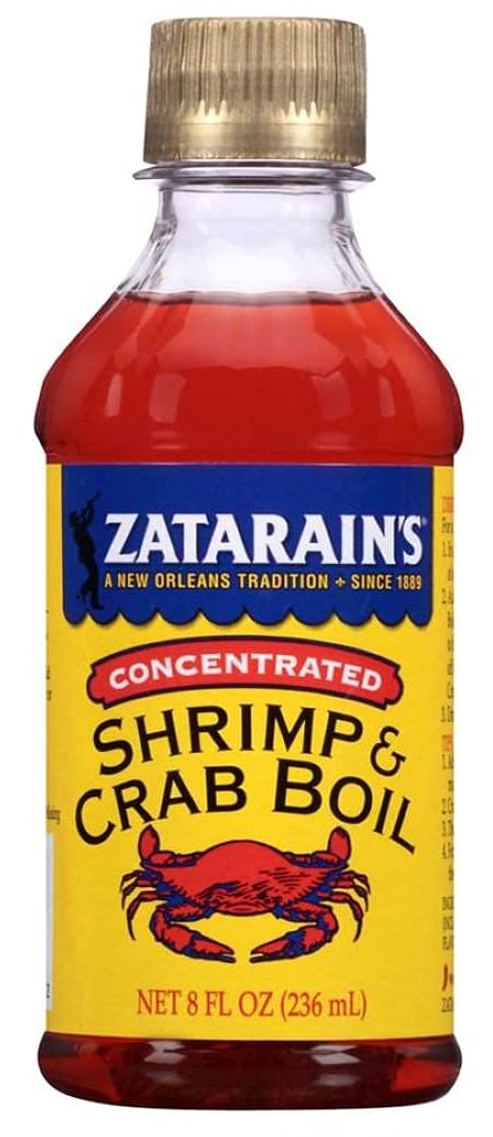 Make Your Day (Pack 3) Zatarain's Concentrated Shrimp & Crab Boil and Crab Boil in a Bag of - with Basting Brush