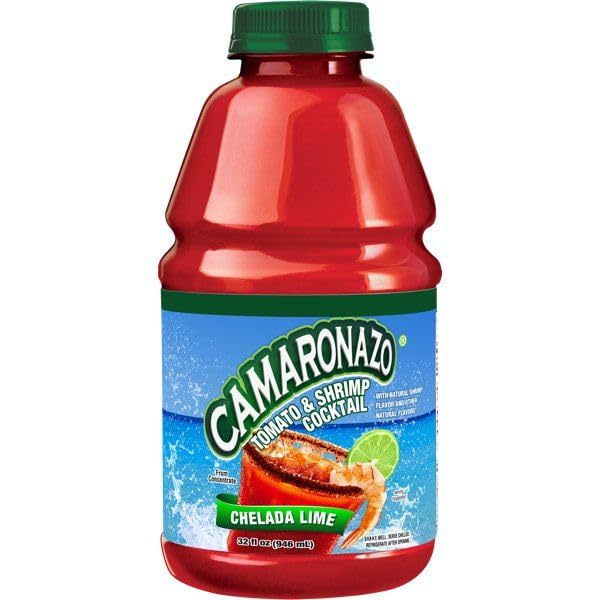 Generic Camaronazo Chelada Lime Tomato and Shrimp Cocktail - 32 fl oz (Pack