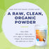 powbab Coconut Water Powder, 100% Organic, No Sugar Added, Dehydrated, Raw, Unsweetened Electrolytes