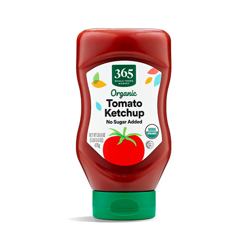 365 by Whole Foods Market, Organic No Sugar Added Ketchup, 16.6 Ounce