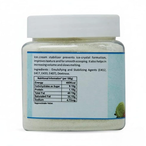 Generic Stabilizer-150 UV Icecream Stabilizer Improves Texture and Prevents Crystals | Ice Cream gm